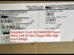 ইন্টিগ্রেটেড সার্কিট BQ25606RGER স্বতন্ত্র 1 সেল 3A উচ্চ ইনপুট ভোল্টেজ সঙ্গে দ্রুত চার্জার