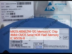 MX25L4006EZNI-12G মেমরি আইসি চিপ 4Mbit CMOS সিরিয়াল NOR ফ্ল্যাশ মেমরি আইসি WSON-8