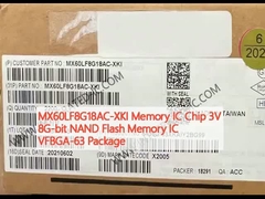 MX60LF8G18AC-XKI মেমরি আইসি চিপ 3V 8G-বিট NAND ফ্ল্যাশ মেমরি আইসি VFBGA-63 প্যাকেজ