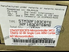 STM32F103CBT6 মাইক্রোকন্ট্রোলার MCU 72MHz 32-বিট একক কোর ARM কর্টেক্স এম 3 মাইক্রোকন্ট্রোলার