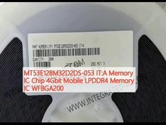 MT53E128M32D2DS-053 IT:A মেমরি আইসি চিপ 4Gbit মোবাইল LPDDR4 মেমরি আইসি WFBGA200