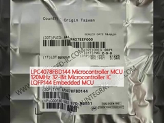 LPC4078FBD144 মাইক্রোকন্ট্রোলার MCU 120MHz 32-বিট মাইক্রোকন্ট্রোলার IC LQFP144 এমবেডেড MCU