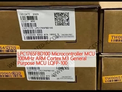 LPC1765FBD100 মাইক্রোকন্ট্রোলার এমসিইউ 100MHz এআরএম কর্টেক্স এম 3 সাধারণ উদ্দেশ্য এমসিইউ LQFP-100