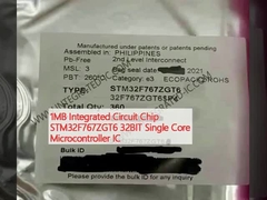 1MB ইন্টিগ্রেটেড সার্কিট চিপ STM32F767ZGT6 32BIT একক কোর মাইক্রোকন্ট্রোলার আইসি