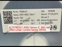 ACS711KEXLT-30AU সেন্সর IC 30A হল ইফেক্ট লিনিয়ার কারেন্ট সেন্সর QFN12