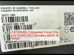 LT3755EMSE-2 ইন্টিগ্রেটেড সার্কিট চিপ 4.5V থেকে 40V LED কন্ট্রোলার MSOP-16 প্যাকেজ