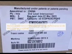 মাইক্রোকন্ট্রোলার এমসিইউ STM32G484CBT3 হাই পারফরম্যান্স 32-বিট RISC কোর এমসিইউ LQFP48