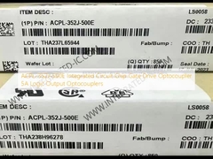ACPL-352J-500E ইন্টিগ্রেটেড সার্কিট চিপ গেট ড্রাইভ অপটোকপলার 5A লজিক আউটপুট অপটোকপলার