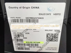 মাইক্রোকন্ট্রোলার MCU K32L2B11VFT0AR 48MHz 32-বিট ARM কর্টেক্স-M0+ K32 L2 মাইক্রোকন্ট্রোলার