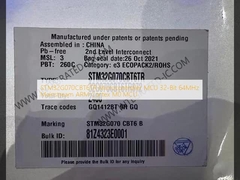 STM32G070CBT6TR মাইক্রোকন্ট্রোলার এমসিইউ 32-বিট 64MHz মেইনস্ট্রিম এআরএম কর্টেক্স এম0 এমসিইউ