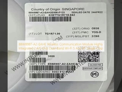 88W8987-A2-EAHE ওয়্যারলেস কমিউনিকেশন মডিউল অত্যন্ত ইন্টিগ্রেটেড ডুয়াল-ব্যান্ড ওয়াই-ফাই 5 এবং বিটি সিঙ্গল-চিপ