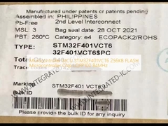 মাইক্রোকন্ট্রোলার MCU STM32F401VCT6 256KB ফ্ল্যাশ মাইক্রোকন্ট্রোলার চিপ LQFP100 84MHz