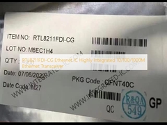 RTL8211FDI-CG ইথারনেট আইসি অত্যন্ত সমন্বিত 10/100/1000M ইথারনেট ট্রান্সসিভার