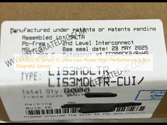 LIS3MDLTR সেন্সর IC অতি-নিম্ন-শক্তি উচ্চ-পারফরম্যান্স 3-অক্ষ চুম্বকীয় সেন্সর