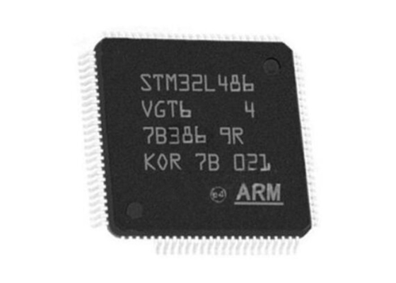 80MHz কম শক্তি STM32L486VGT6 আর্ম কর্টেক্স M4 মাইক্রোকন্ট্রোলার চিপ 100LQFP