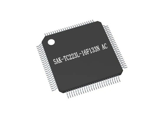 মাইক্রোকন্ট্রোলার IC SAK-TC223L-16F133N AC 32-বিট একক-কোর 133MHz 1MB ফ্ল্যাশ