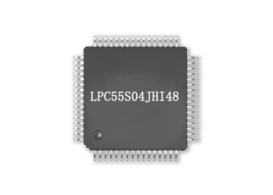 ICs চিপ LPC55S04JHI48 MCU উচ্চ দক্ষ আর্ম কর্টেক্স মাইক্রোকন্ট্রোলার IC 48-VFQFN