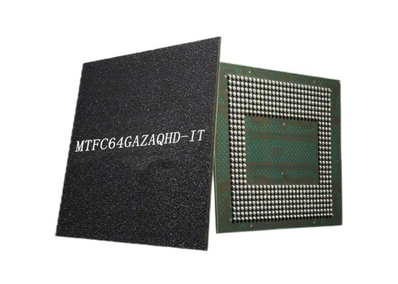 ইন্টিগ্রেটেড সার্কিট চিপ MTFC64GAZAQHD-IT 512Gbit 200MHz 153-VFBGA মেমরি আইসি