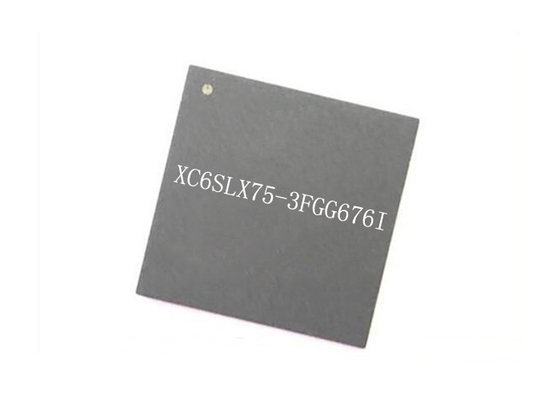 ইন্টিগ্রেটেড সার্কিট চিপ XC6SLX75-3FGG676I ফিল্ড প্রোগ্রামেবল গেট অ্যারে 676FBGA