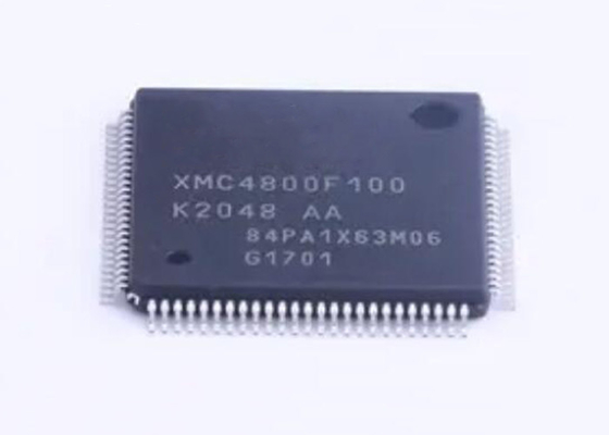 উচ্চ কার্যক্ষমতা XMC4800-F100K2048 AA মাইক্রোকন্ট্রোলার MCU 100LQFP 32Bit প্রসেসর কোর