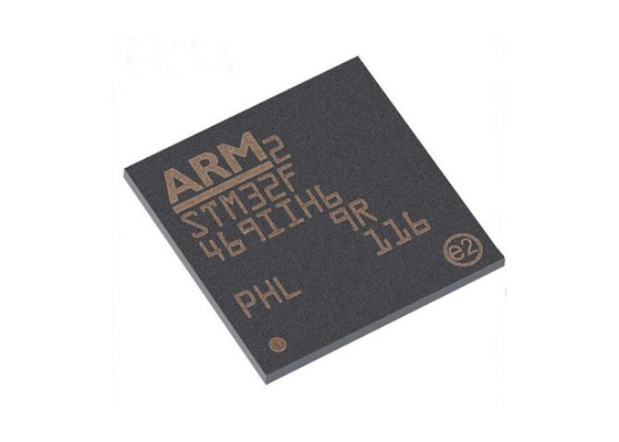 একক কোর STM32F469IIH6 201UFBGA মাইক্রোকন্ট্রোলার চিপ 180MHz উচ্চ কর্মক্ষমতা