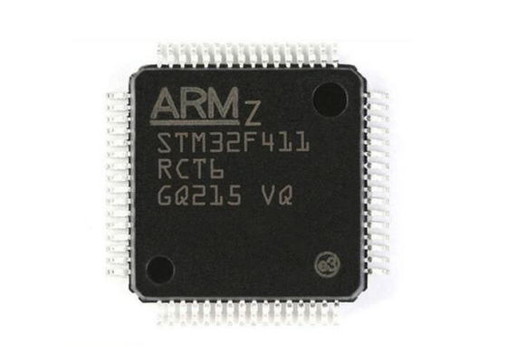 100MHz মাইক্রোকন্ট্রোলার MCU STM32F411RCT6 32Bit একক কোর 64LQFP মাইক্রোকন্ট্রোলার IC