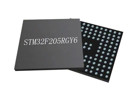 ARM মাইক্রোকন্ট্রোলার - MCU STM32F205RGY6 1MB ফ্ল্যাশ 64-VFBGA মাইক্রোকন্ট্রোলার