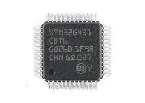 একক কোর STM32G431CBT6 32Bit মাইক্রোকন্ট্রোলার MCU 48LQFP 170MHz ARM Cortex-M4F