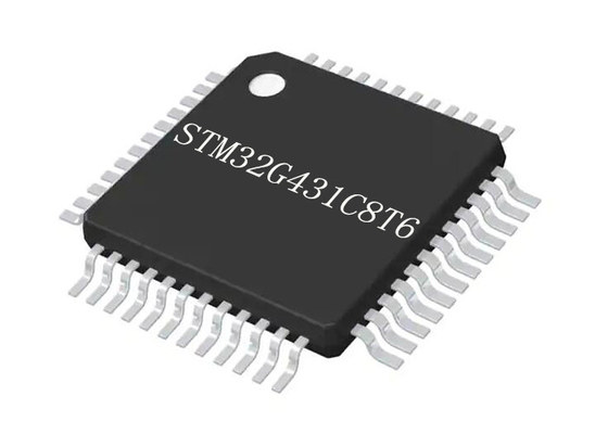 মাইক্রোকন্ট্রোলার MCU STM32G431C8T6 170MHz এমবেডেড মাইক্রোকন্ট্রোলার 48LQFP IC চিপ