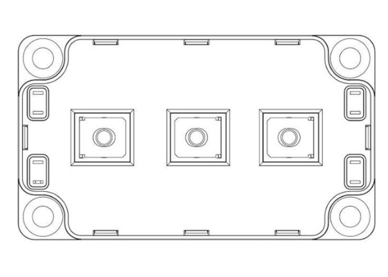 1 জোড়া সিরিজ সংযোগ MSCDC450A70AG 450A SiC ডায়োড ফেজ লেগ পাওয়ার মডিউল 700V