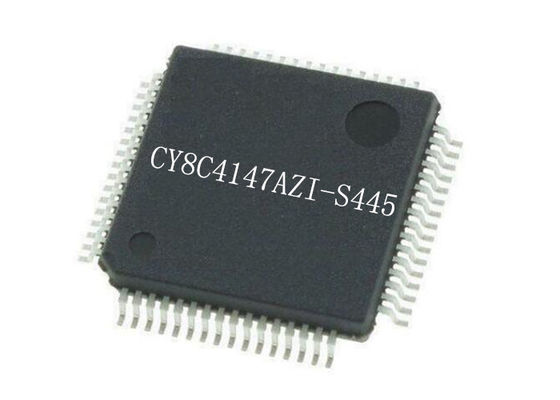 48MHz ইন্টিগ্রেটেড সার্কিট চিপ CY8C4147AZI-S445 চিপে প্রোগ্রামেবল সিস্টেম 64TQFP