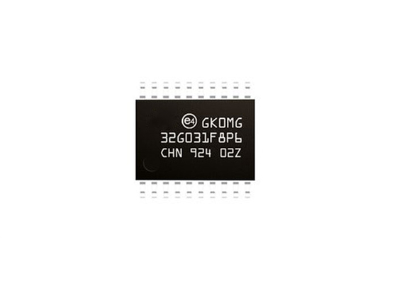 MCU এমবেডেড মাইক্রোকন্ট্রোলার IC STM32G031F8P6 ARM Cortex-M0