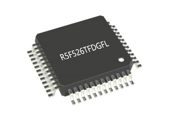 32-বিট MCU R5F526TFDGFL RXv3 RX26T মাইক্রোকন্ট্রোলার IC 512KB ফ্ল্যাশ 48-LFQFP