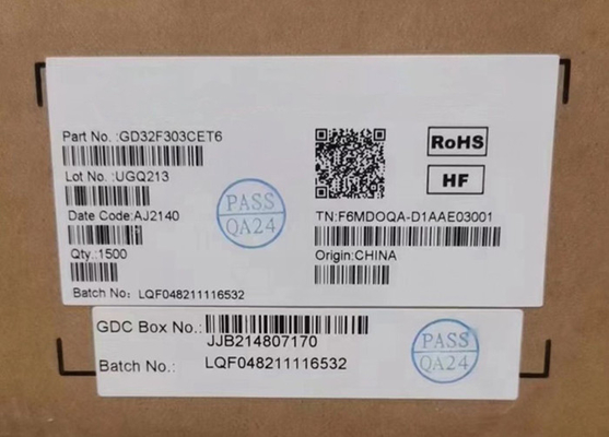 GD32F303CET6 IC MCU ARM Cortex-M4 32-বিট LQFP48 প্যাকেজ