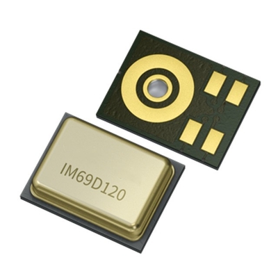 সেন্সর আইসি IM69D120V01XTSA1 হাই পারফরম্যান্স ডিজিটাল XENSIV TM MEMS মাইক্রোফোন