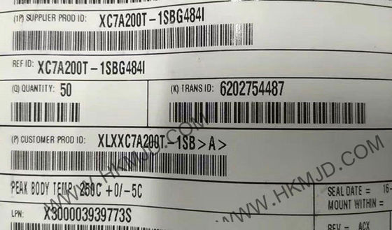 ফিল্ড প্রোগ্রামযোগ্য গেট অ্যারে XC7A200T-1SBG484I আর্টিক্স -7 এফপিজিএ ইন্টিগ্রেটেড সার্কিট 484-এফসিবিজিএ
