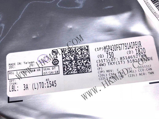 মাইক্রোকন্ট্রোলার এমসিইউ MSP430F67791AIPEUR অতি-নিম্ন শক্তি 16-বিট 16MHz 92KB ফ্ল্যাশ মাইক্রোকন্ট্রোলার