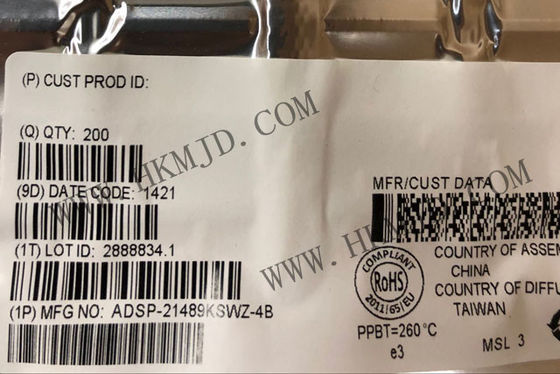 মাইক্রোকন্ট্রোলার MCU ADSP-21489KSWZ-4B উচ্চ কার্যকারিতা চতুর্থ প্রজন্মের ডিজিটাল সিগন্যাল প্রসেসর