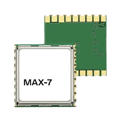 ওয়্যারলেস যোগাযোগ মডিউল MAX-7W-0 56 চ্যানেল 39.5 mA 7 GNSS মডিউল