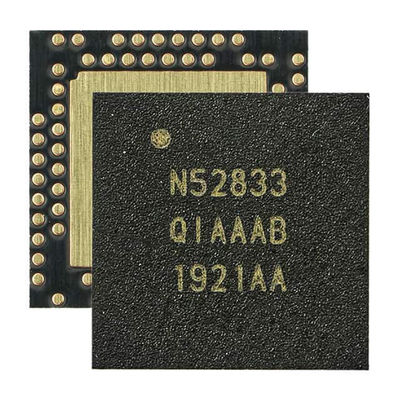 ওয়্যারলেস কমিউনিকেশন মডিউল NRF52833-QDAA-R 2.4GHz BT v5.3 RF ট্রান্সসিভার IC