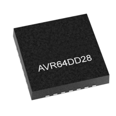 মাইক্রোকন্ট্রোলার MCU AVR64DD28T-I/STX VQFN28 8KB পর্যন্ত RAM 19 চ্যানেল মাইক্রোকন্ট্রোলার