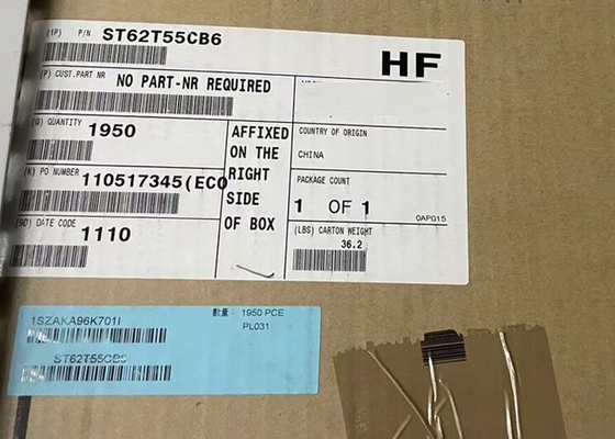 মাইক্রোকন্ট্রোলার MCU ST62T55CB6 8MHz 8-বিট এমবেডেড মাইক্রোকন্ট্রোলার IC DIP-28
