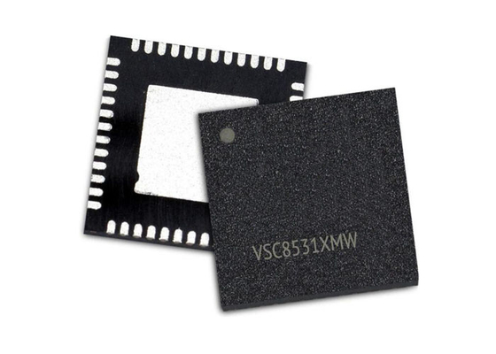 ইথারনেট আইসি VSC8531XMW-02 1 পোর্ট GbE ইথারনেট কপার PHY ট্রান্সিভার 48-QFN