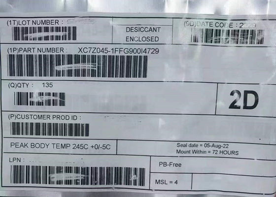 ফিল্ড প্রোগ্রামযোগ্য গেট অ্যারে XC7Z045-1FFG900I 2 কোর SoC FPGA চিপ FBGA-900