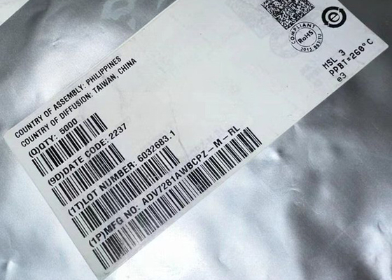 ইন্টিগ্রেটেড সার্কিট চিপ ADV7281AWBCPZ-M 6 চ্যানেল 4 Oversampled SDTV ভিডিও ডিকোডার