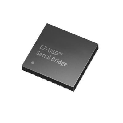 ইন্টিগ্রেটেড সার্কিট চিপ CY7C65223T-24LQXST ফুল-স্পিড ইউএসবি টু ইউএআরটি কন্ট্রোলার QFN-24