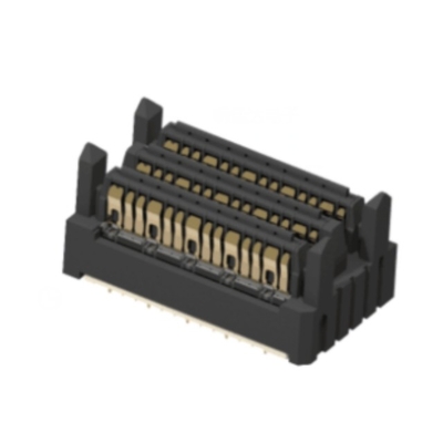 সংযোগকারী 10158752-101LF EXAMAX2 ব্যাকপ্লেন সংযোগকারী সিস্টেম 92Ω উল্লম্ব হেডার