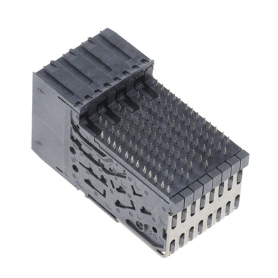 সংযোজক HDTF-4-08-S-RA-HS-100 XCede HD ব্যাকপ্লেন ডান-কোণ রিসেপ্টাকল 64POS