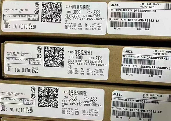 ইথারনেট আইসি DP83822HRHBR লো পাওয়ার ইথারনেট ফিজিক্যাল লেয়ার ট্রান্সিভার VQFN-32