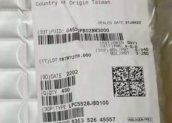 LPC5528JBD100 মাইক্রোকন্ট্রোলার MCU 150MHz আর্ম কর্টেক্স-এম 33 মাইক্রোকন্ট্রোলার HLQFP-100